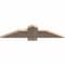 Ekena Millwork Eugene Smooth Timber Gable Bracket, Douglas Fir, 36"W x 9"H x 1 1/2"D x 5 1/2"F, 6/12 Pitch GBW036X09X0206EUG00SDF - alternate 4